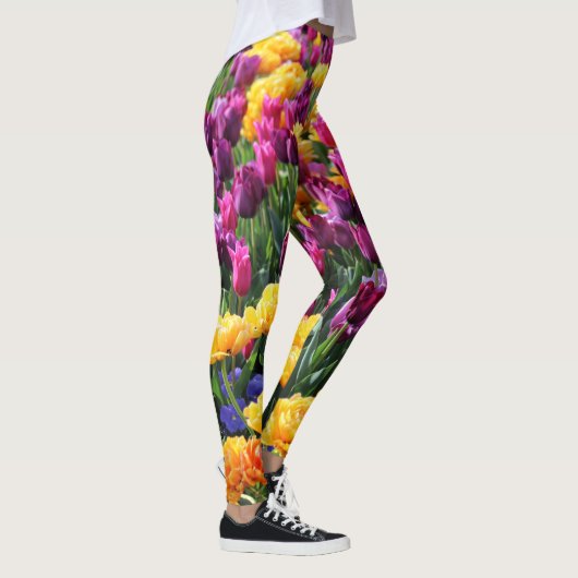 Falling Sunset Floral River Leggings (Rechts)