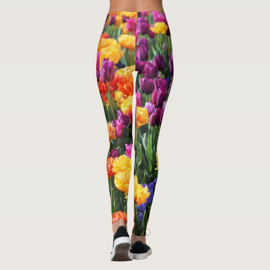 Falling Sunset Floral River Leggings (Rückseite)
