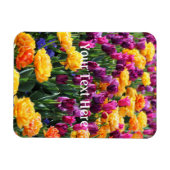 Falling Sunset Floral River Magnet (Horizontal)