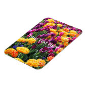 Falling Sunset Floral River Magnet (Linke Seite)