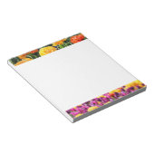 Falling Sunset Floral River Notizblock (angewinkelt)