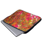 Falling Tropical Sunset Ammolit Laptopschutzhülle (Vorne Knopf)