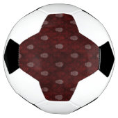 Falling Viktorianisch Skulls Red Fußball (Gedreht)