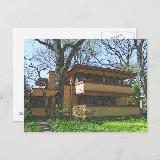Falling Water Prelude Postkarte (Vorne/Hinten)