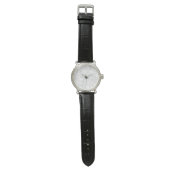 Falling White Lace Armbanduhr (Flach)