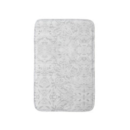 Falling White Lace Badematte