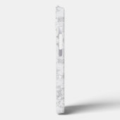 Falling White Lace Case-Mate iPhone Hülle (Rückseite / Links)
