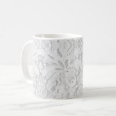 Falling White Lace Kaffeetasse (Vorderseite Links)