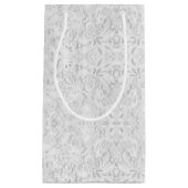 Falling White Lace Kleine Geschenktüte (Vorderseite)