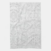 Falling White Lace Küchentuch (Vertikal)