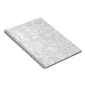 Falling White Lace Notizblock (Rechte Seite)