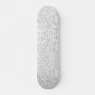 Falling White Lace Skateboard