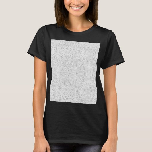 Falling White Lace T-Shirt (Vorderseite)