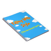 Falling With Style (And Occasional Panic) Notizblock (Rechte Seite)