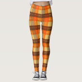 fallInspiriert Kariert Leggings (Vorderseite)