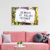 FALLKOKONUTS 16x24 Leinwanddruck (Insitu (Wohnzimmer))