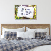 FALLKOKONUTS 16x24 Leinwanddruck (Insitu (Schlafzimmer))