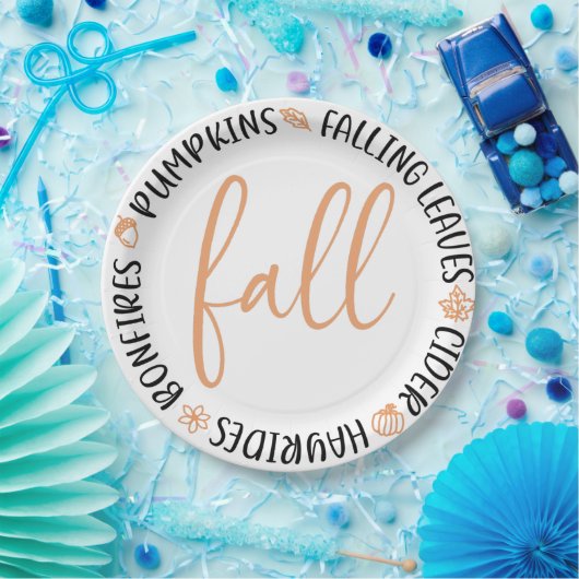 Fallkreis Pappteller (Party)