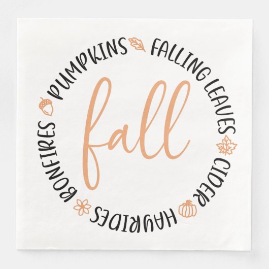 Fallkreis Serviette (Vorderseite)