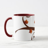 Fallkürbis - Tasse (Links)