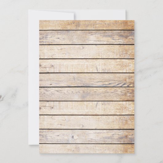 Fallkürbisgeschlecht decken Karteneinladung auf Einladung (Rückseite)