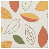 Fallleaf Muster Wiederholung Herbstleaves Hand gez Stoff (Nahaufnahme)