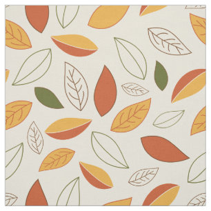 Fallleaf Muster Wiederholung Herbstleaves Hand gez Stoff