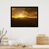 Falllicht Poster (Küche)