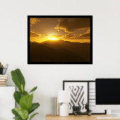 Falllicht Poster (Heimbüro)