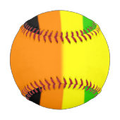 Fallln-Aromantische Flagge Baseball (Rückseite)