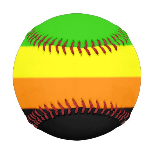 Fallln-Aromantische Flagge Baseball (Vorderseite)