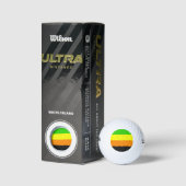 Fallln-Aromantische Flagge Golfball (Verpackungen)