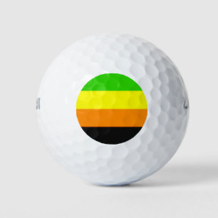 Fallln-Aromantische Flagge Golfball