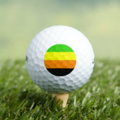 Fallln-Aromantische Flagge Golfball (Insitu T-Shirt)
