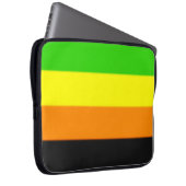 Fallln-Aromantische Flagge Laptopschutzhülle (Vorne Rechts)