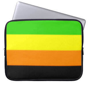 Fallln-Aromantische Flagge Laptopschutzhülle