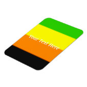 Fallln-Aromantische Flagge Magnet (Linke Seite)