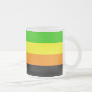 Fallln-Aromantische Flagge Mattglastasse