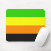 Fallln-Aromantische Flagge Mousepad (Mit Mouse)