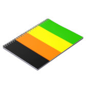 Fallln-Aromantische Flagge Notizblock (Linke Seite)