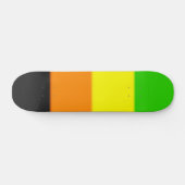 Fallln-Aromantische Flagge Skateboard (Horizontal)