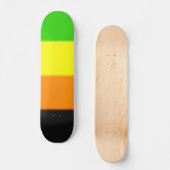 Fallln-Aromantische Flagge Skateboard (Vorderseite)
