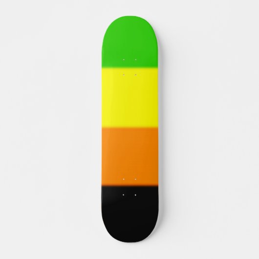 Fallln-Aromantische Flagge Skateboard (Vorne)