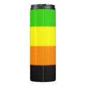 Fallln-Aromantische Flagge Thermosbecher (Rückseite)
