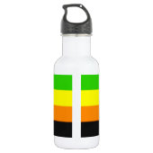Fallln-Aromantische Flagge Trinkflasche (Rückseite)