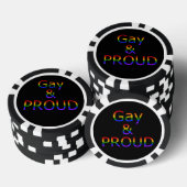 Fallln Gay und Stolz Pokerchips (Stapel)