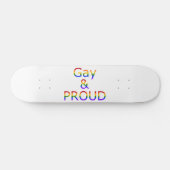 Fallln Gay und Stolz Skateboard (Horizontal)