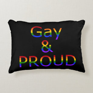 Fallln Gay und Stolz Zierkissen