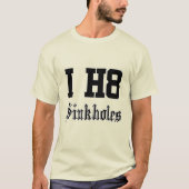 Falllöcher T-Shirt (Vorderseite)