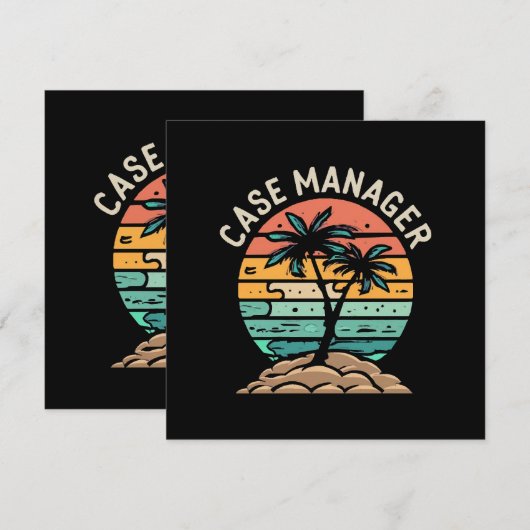 Fallmanager Einladung (Vorne/Hinten)